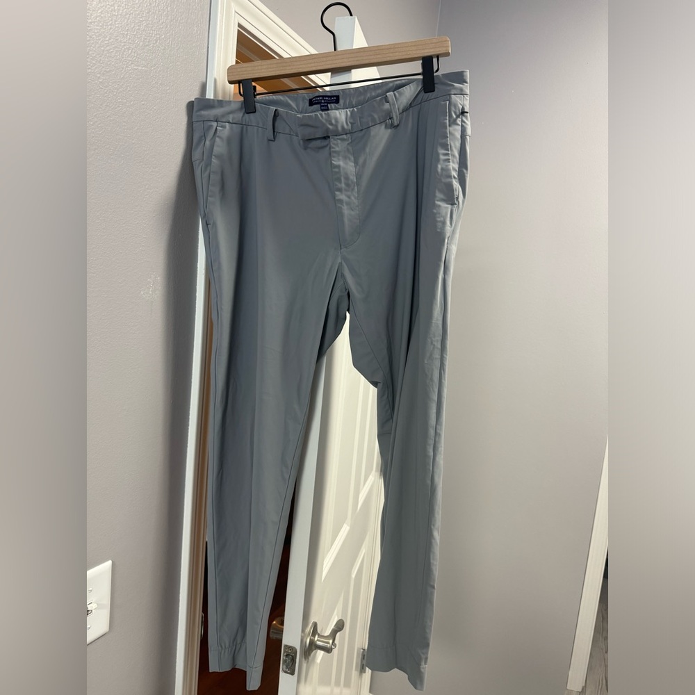Peter Millar Golf Pants - Gray - Blade Pant - 35/28